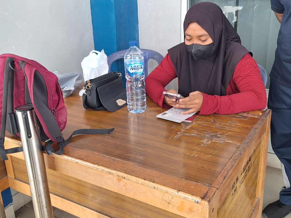 Ticket Office for the Ferry to Atapupu 