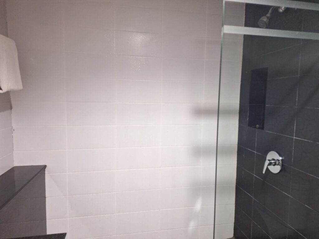 Shower room of Sahid T-More Hotel