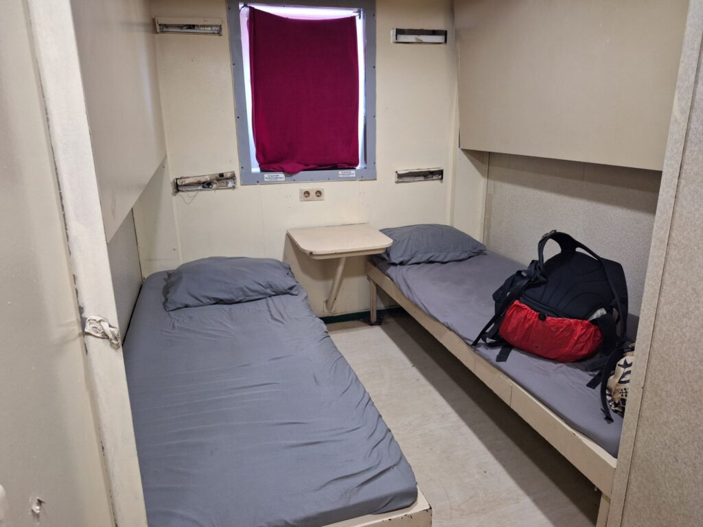 A private cabin in PELNI Wilis