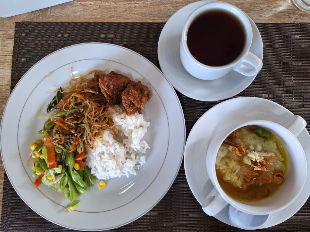 Breakfast in Hotel Nusantara Dua