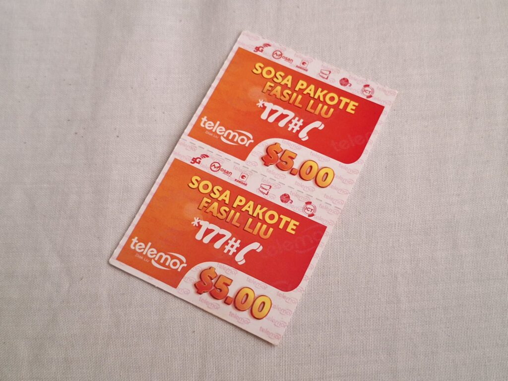 Telemor Scratch Card