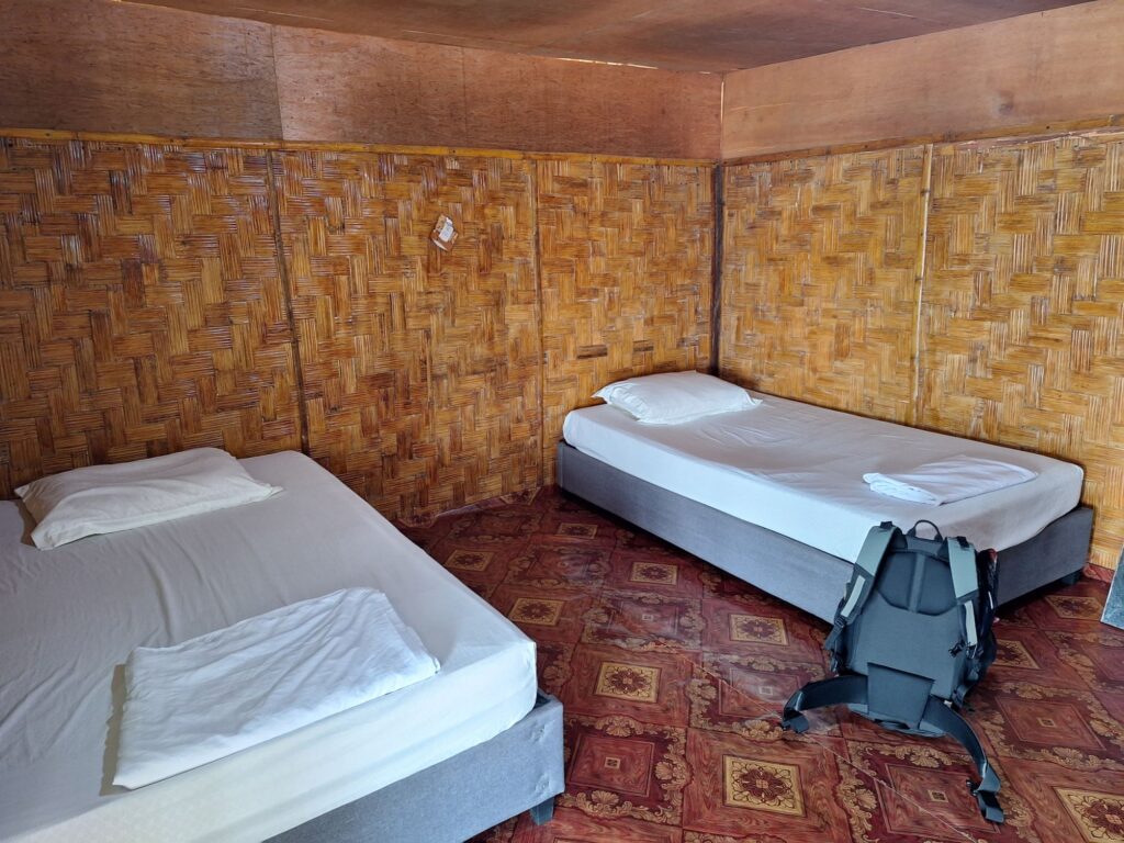 A twin room in Eco Resort Atauro Island